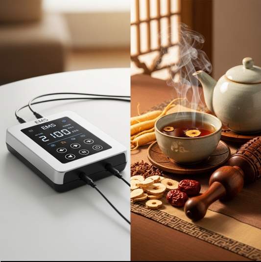 한의학에서는 승모근 부위를 통과하는 족소양담경(足少陽膽經)의 견정혈(肩井穴)을 중요하게 다룹니다.