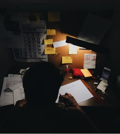 집중력과 몰입을 상징하는 이미지