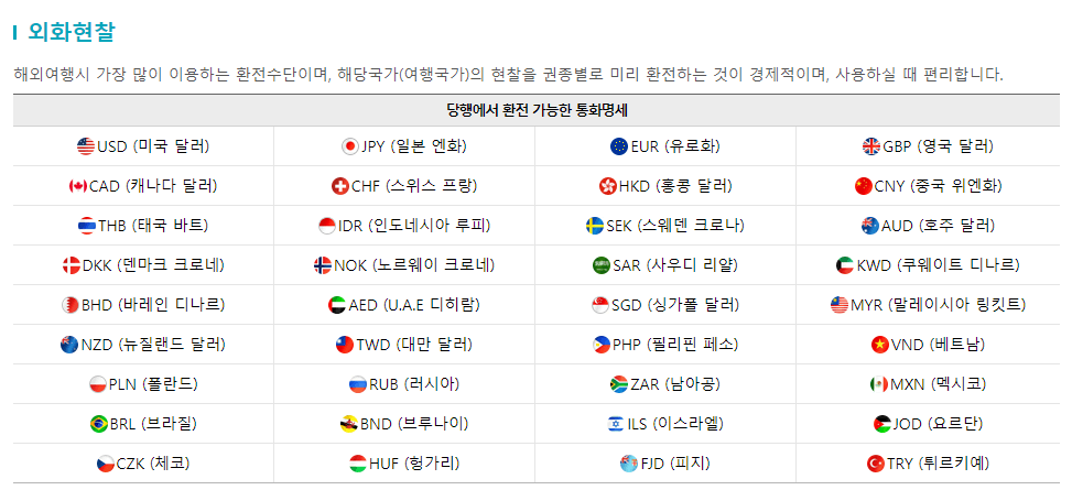 환전-가능-통화