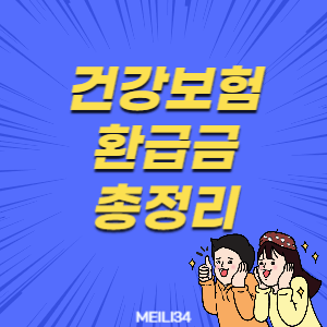 건강보험 환급금