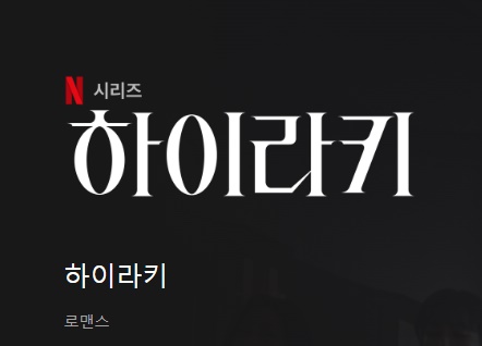 넷플릭스 하이라키