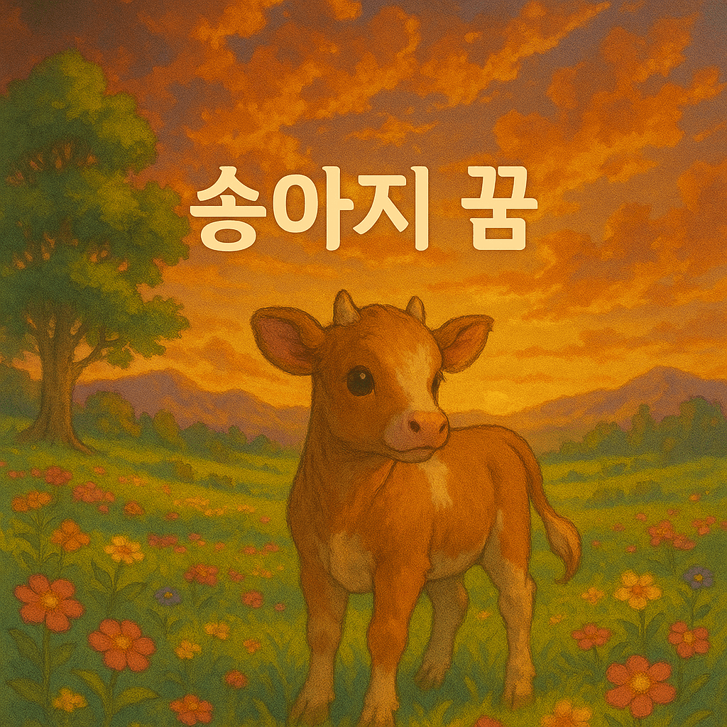 송아지 꿈 해몽