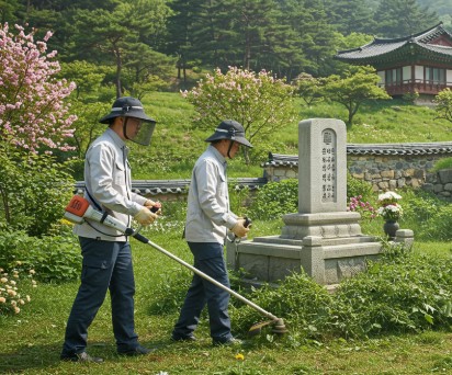 익산 벌초대행 다온그룹 산림조합과 민간 전문업체 비교 관련사진