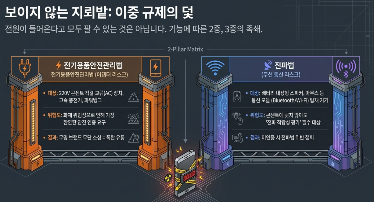 전파법 위반 블루투스 스피커 와이파이 전파 적합성 평가 미인증 적발