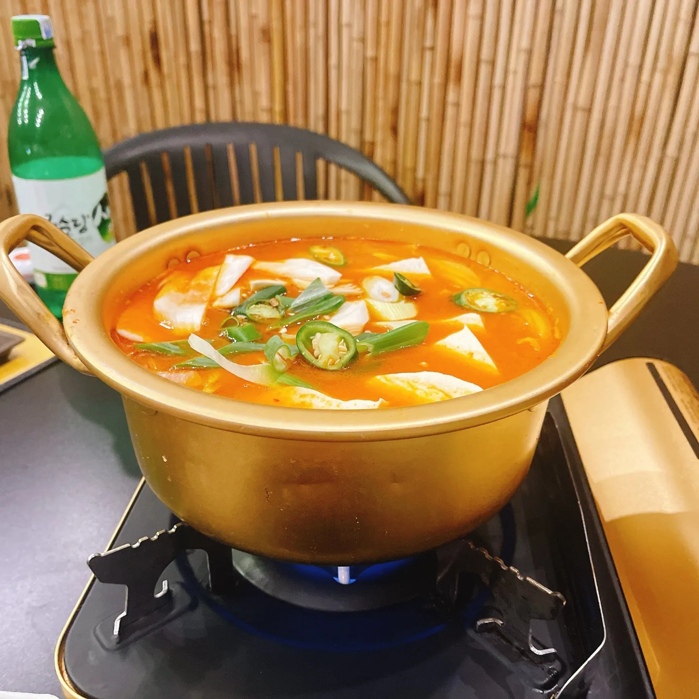 하노이 미딩 막걸리 주점 동막골 김치찌개