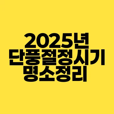 썸네일-2025년-단풍-절정시기-명소정리