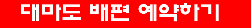 대아고속해운 대마도배편예약하기