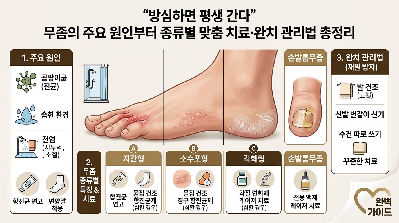 무좀관련 이미지