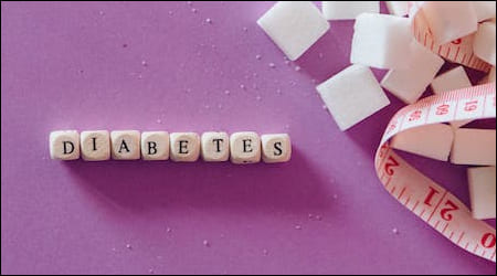 당뇨 스펠링과 설탕