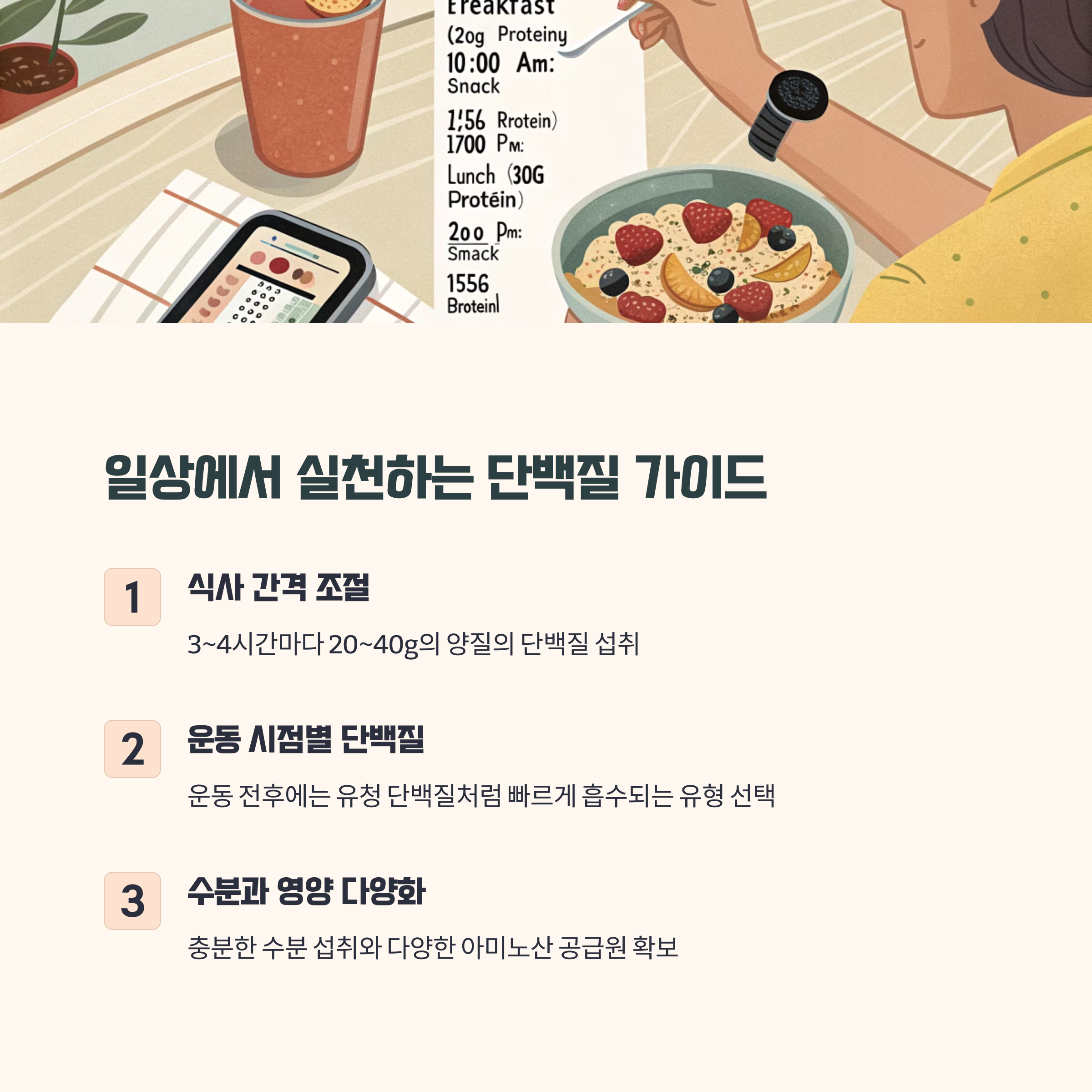 운동 효과 극대화를 위한 실전 가이드라인