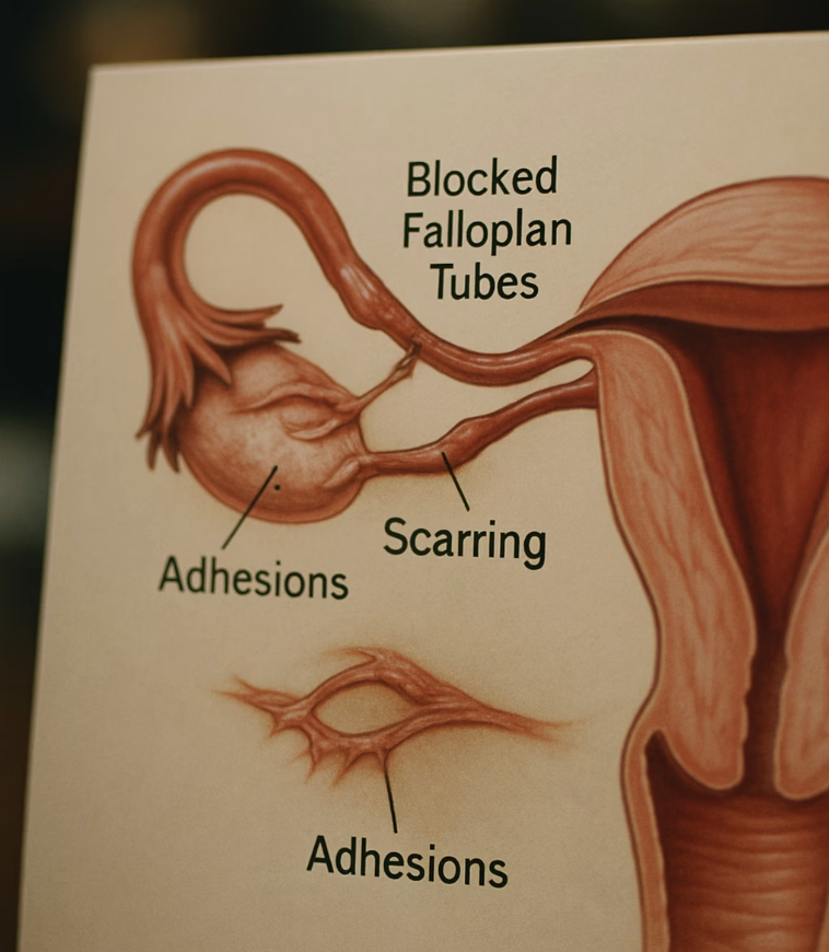 흉터가 남긴 슬픈 결과&amp;#44; &amp;#39;불임&amp;#39;