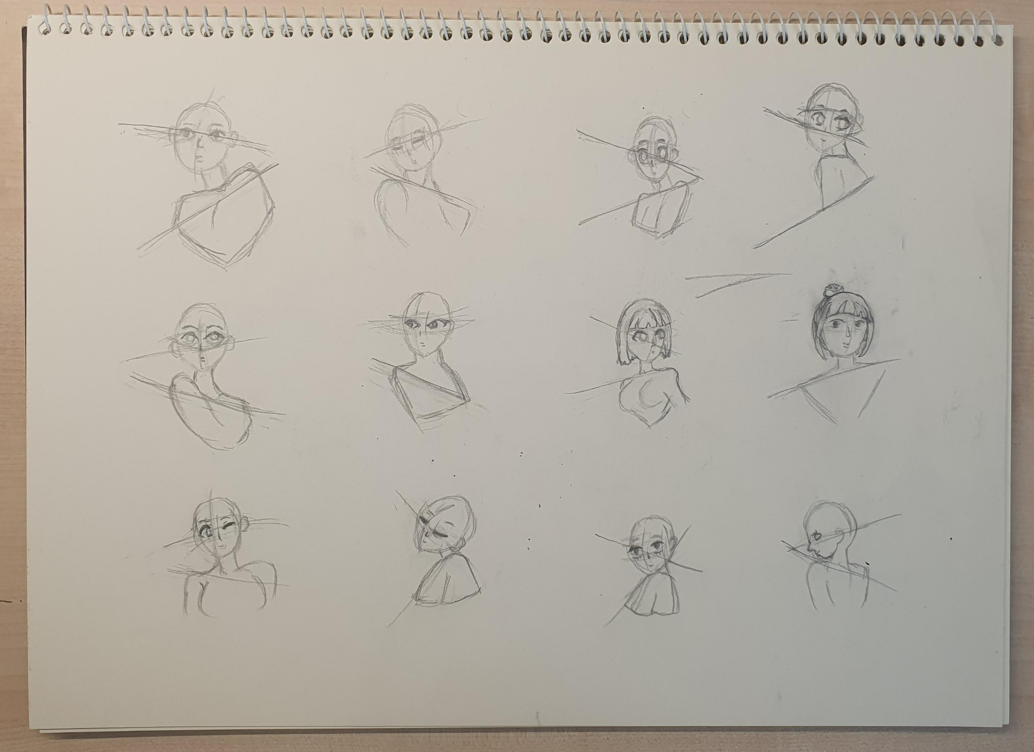 다양한-포즈-그린-그림