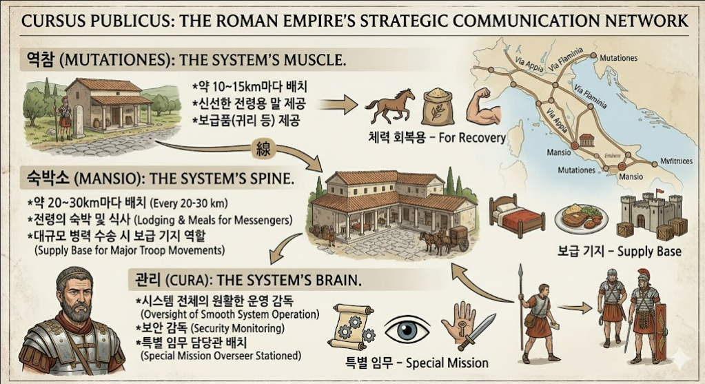 쿠르수스 푸블리쿠스의 조직 구조