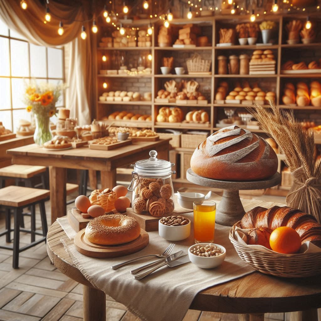 베이커리 배경