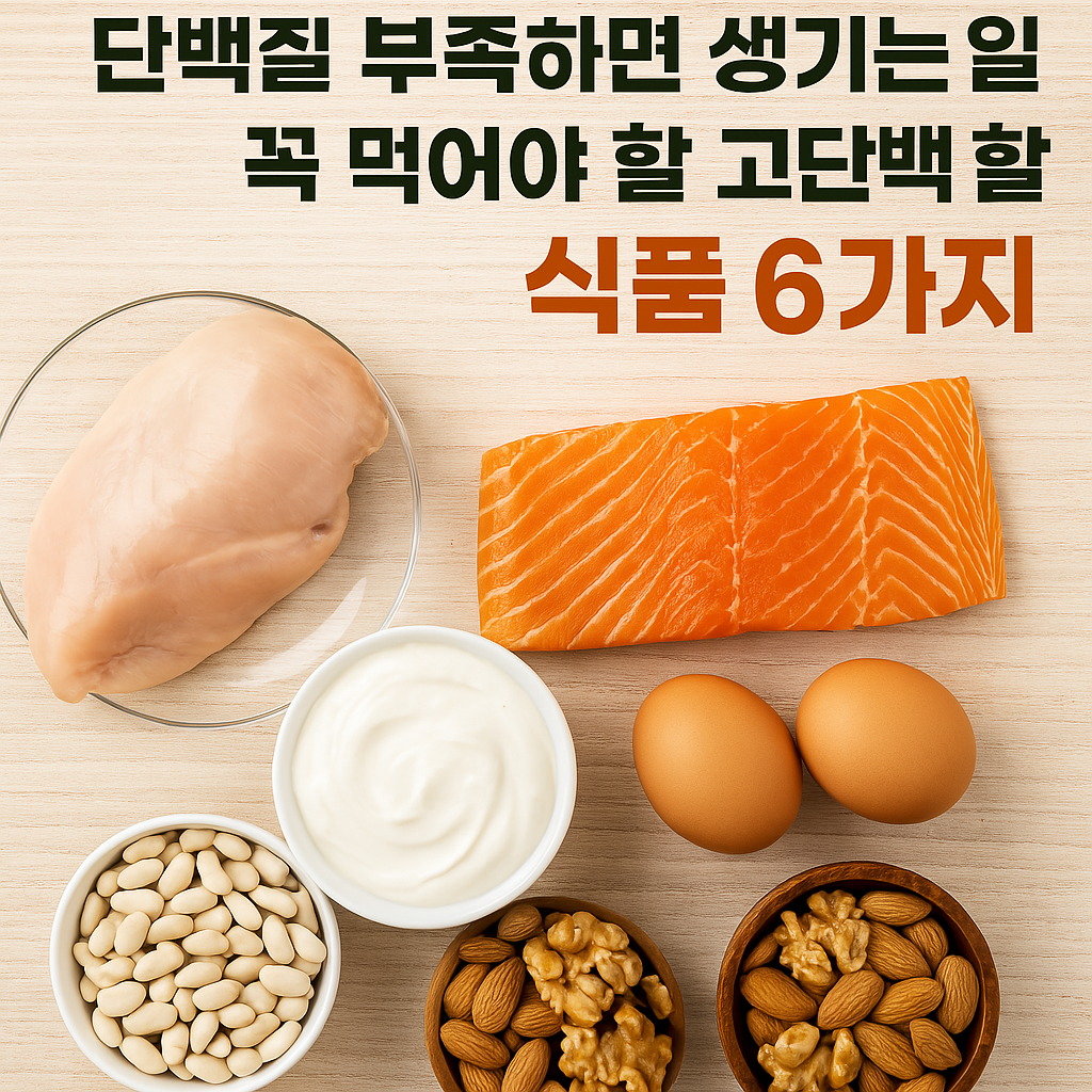 단백질 부족하면 생기는 일들?