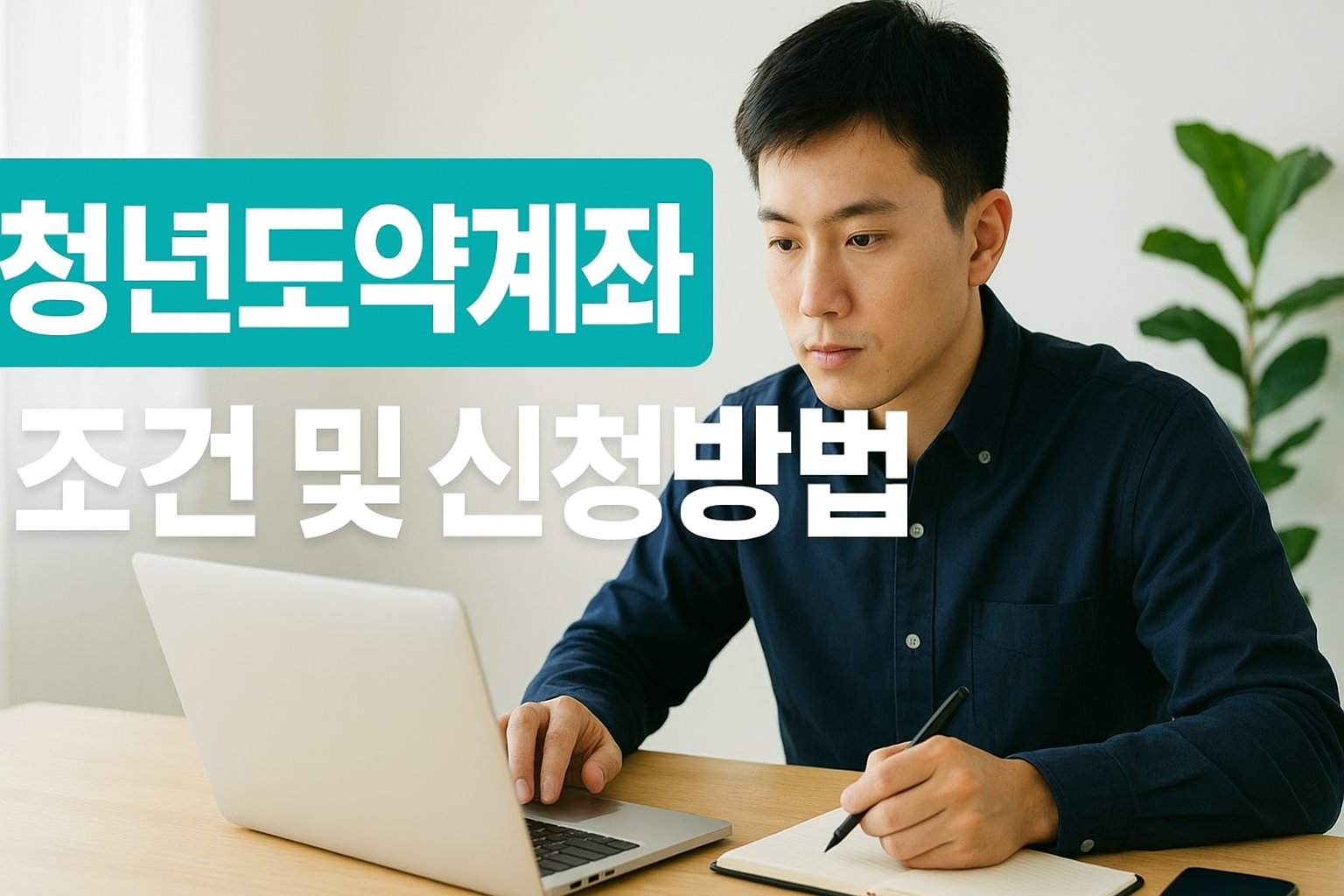 청년도약계좌 조건 및 신청방법