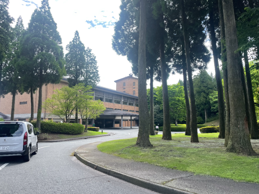 아소 리조트 그랜드브리오 호텔 골프장 입구