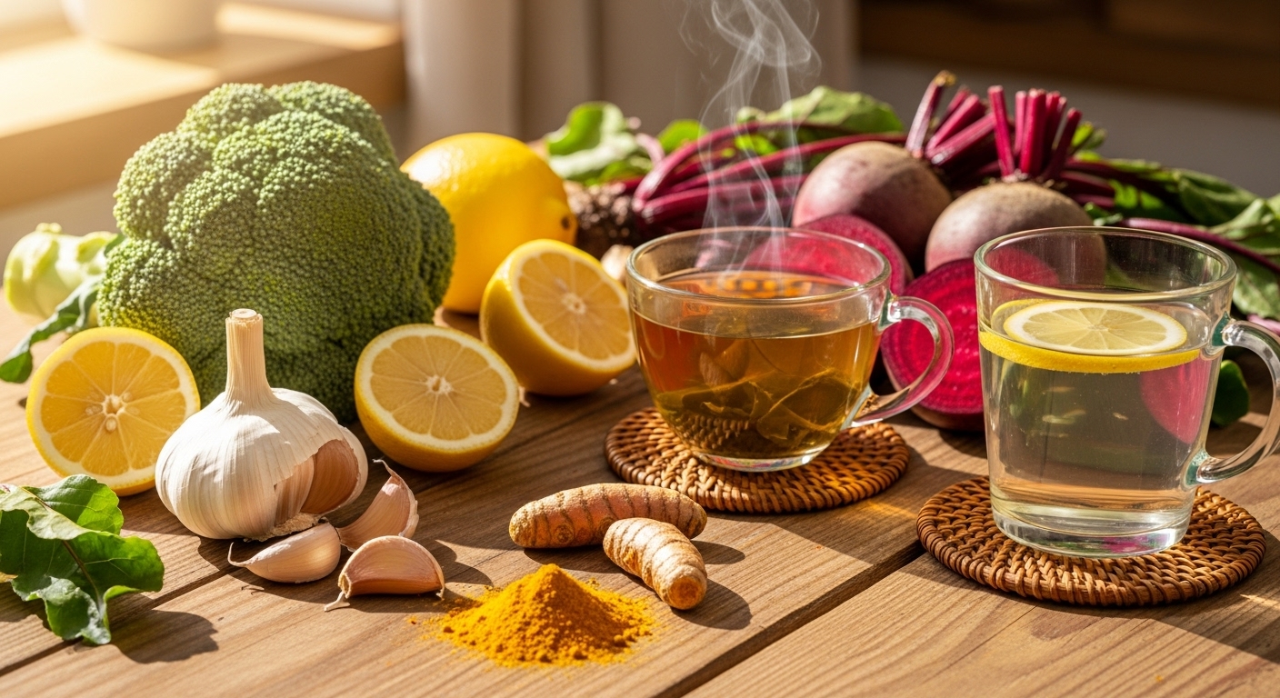 간 해독에 좋은 음식