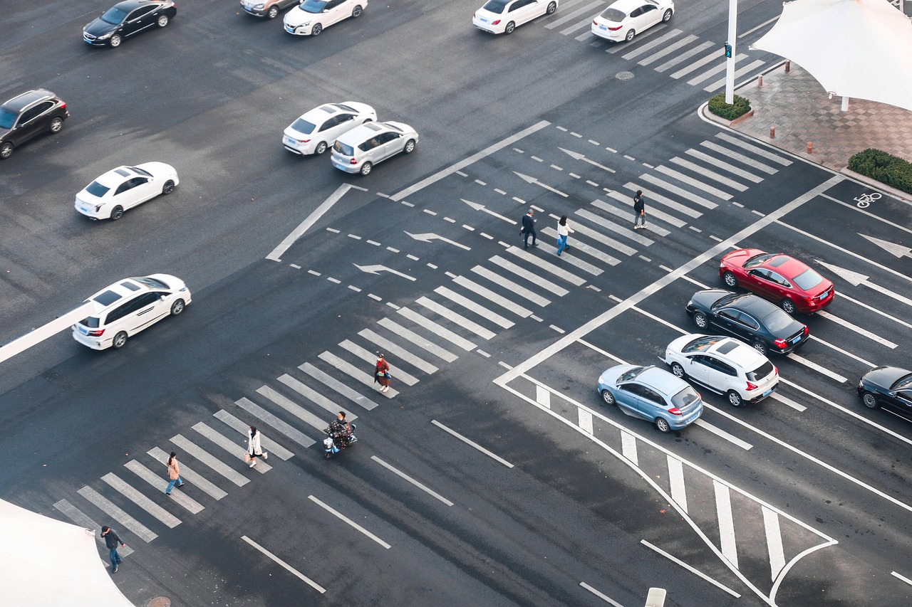 교차로 안전운전 관련 사진