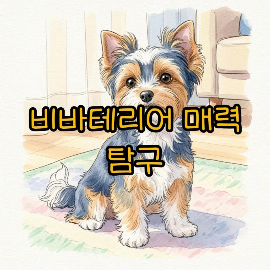 사랑스러운 비바테리어의 호기심 가득한 모습