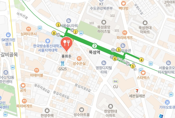 홍화돈-위치