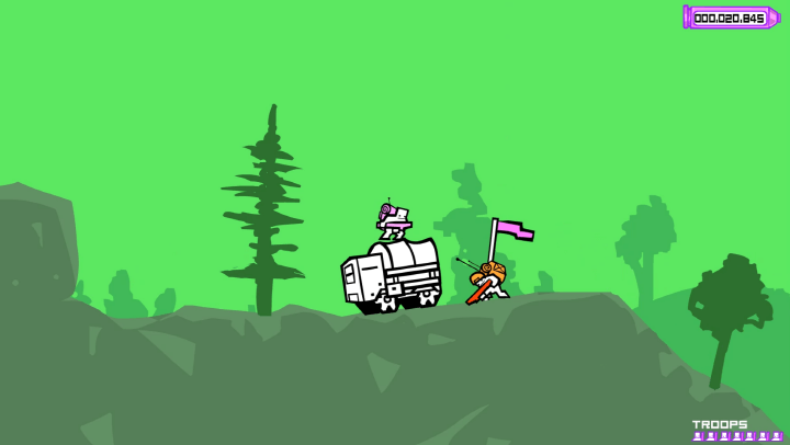 아빠와나-군인편-무적판-플래시게임-종료-화면