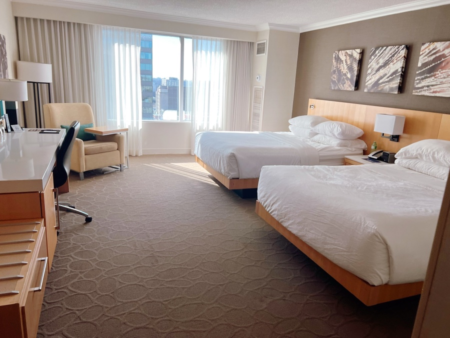 Spacious family room at Delta Hotels London Armouries