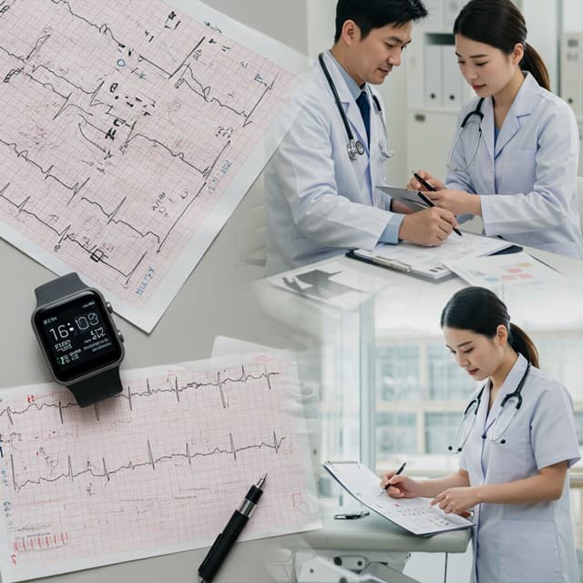 심방세동 초진 준비 체크리스트와 심전도&middot;스마트워치