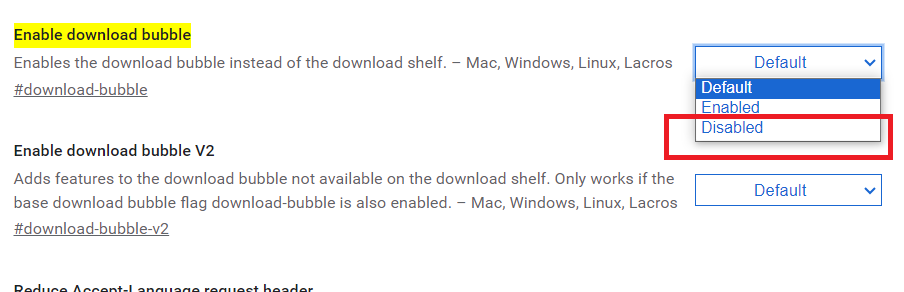 크롬 Chrome 다운로드 하단