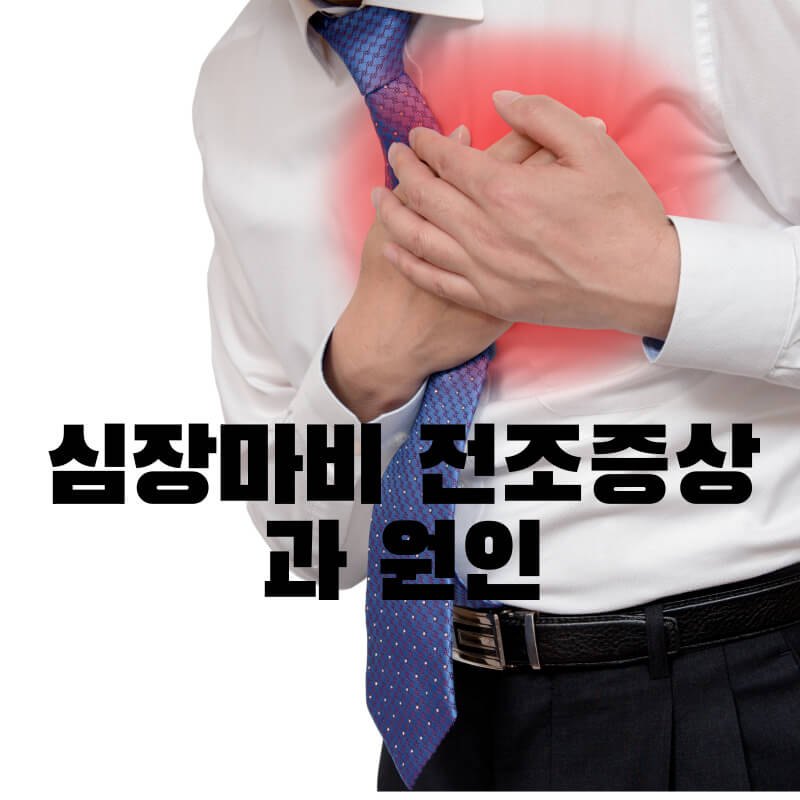 심장마비 전조증상과 원인