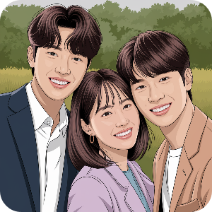 청년 월세 한시 특별지원금 받아 행복해하는 이미지