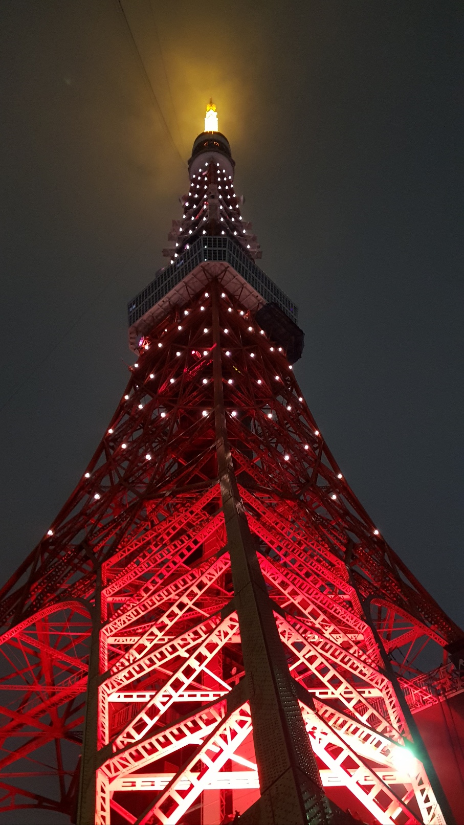 도쿄 테레비타워 야경 사진