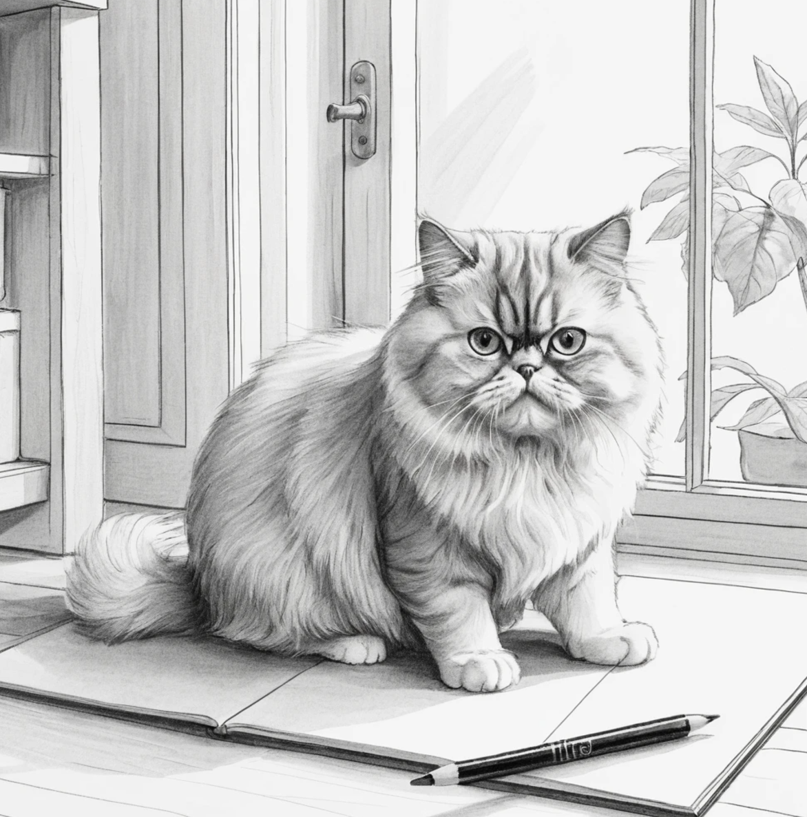 페르시안 고양이의 성격과 생활 습관