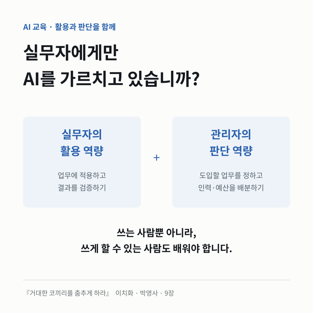 AI를 쓰라는 관리자, 직접 써보셨습니까? &mdash; 이미지 1