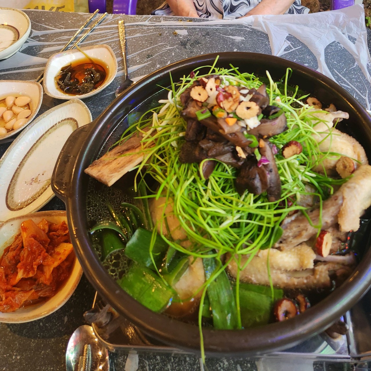 누룽지닭백숙