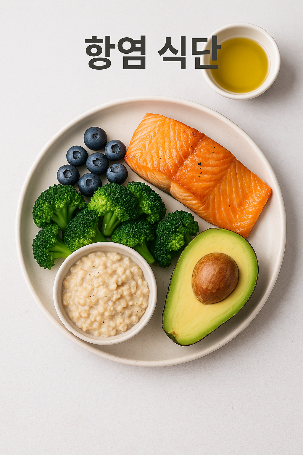 염증을 완화하는 항염 식단과 생활 전략