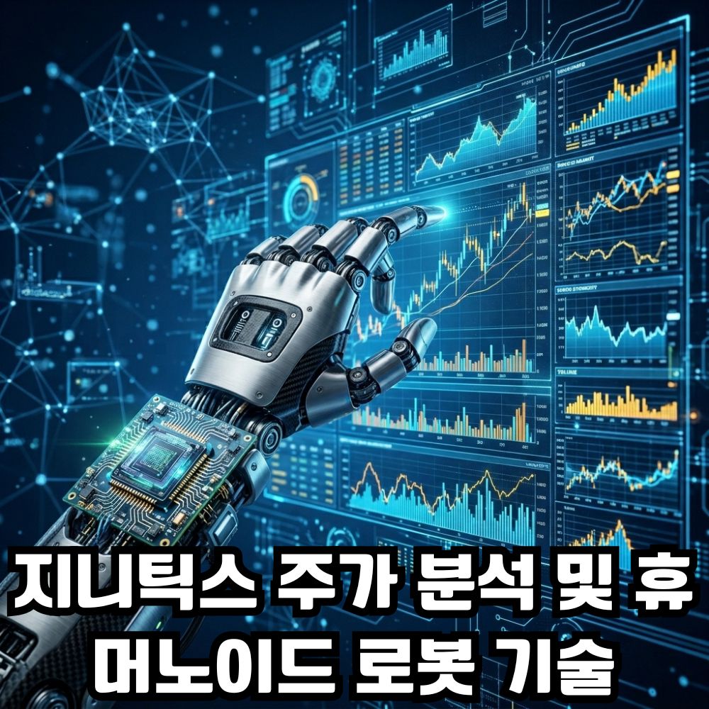 지니틱스 주가 분석 및 휴머노이드 로봇 기술