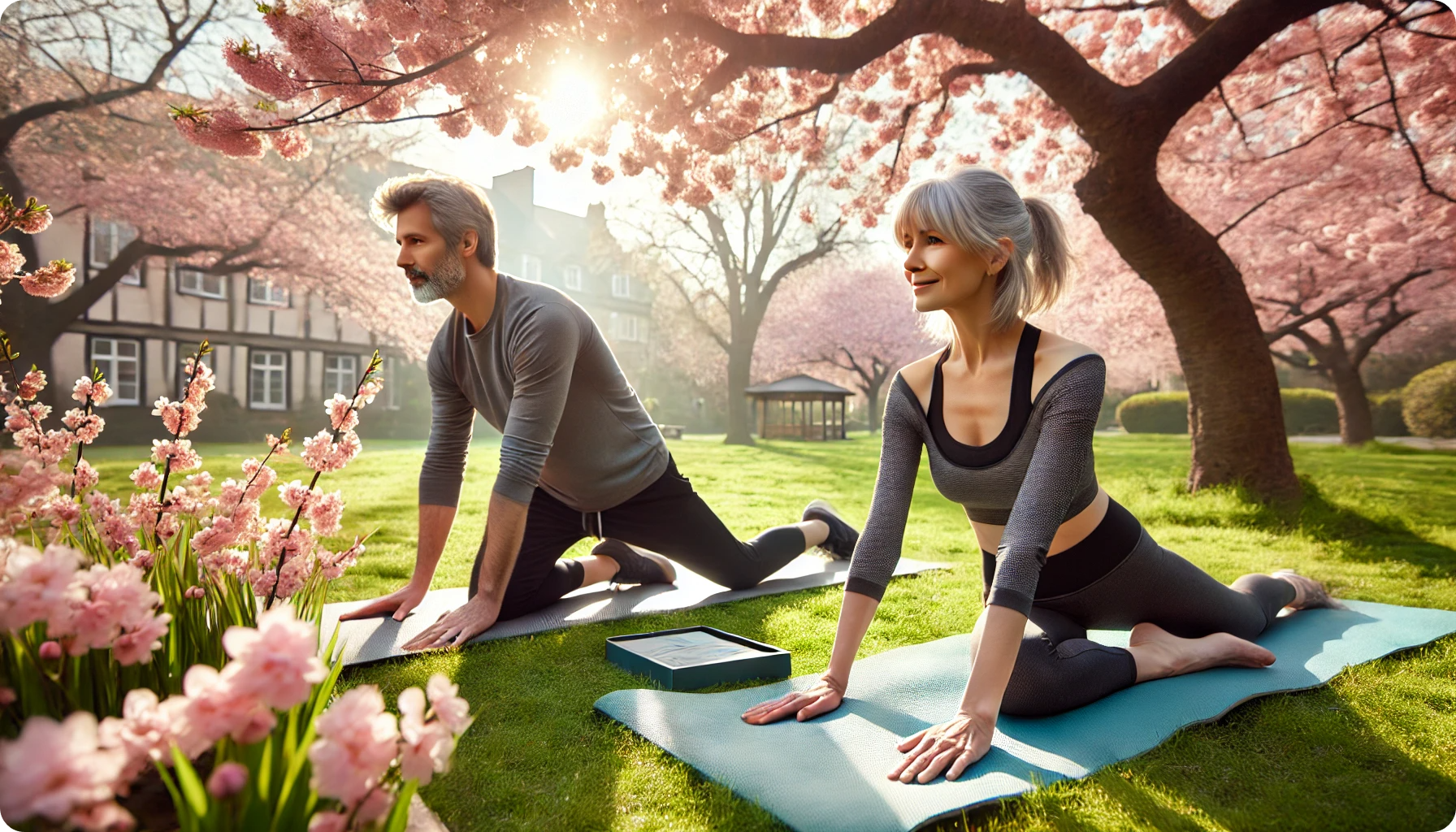 봄맞이 신중년 건강 운동