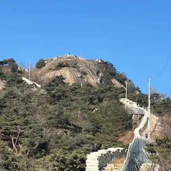 인왕산 등산코스 둘레길 숲속쉼터 기차바위 지도_11