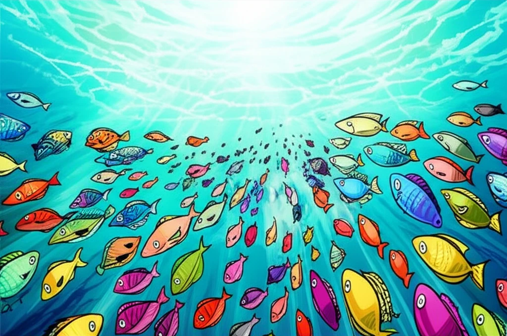 꿈에서 만난 물고기 떼, 당신의 인생