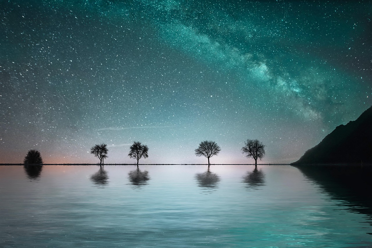 꿈 속에서 볼 수 있을 것 같은 배경 이미지