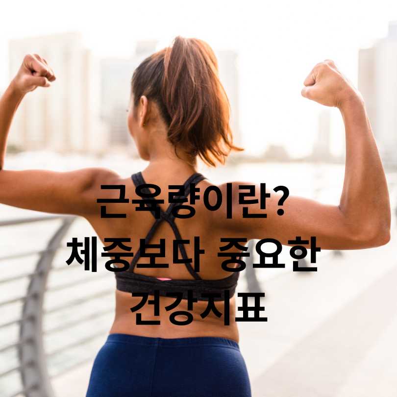 근육량 정상범위와 근육량 늘리는 법
