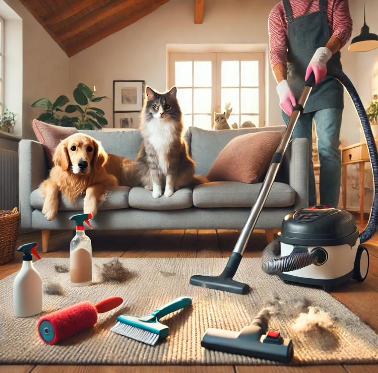 반려동물 있는 집 청소