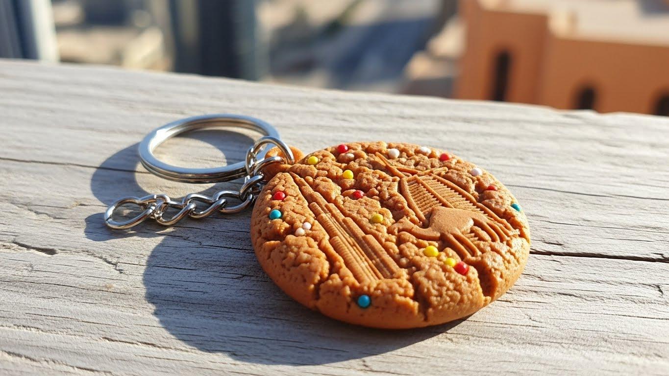 두바이쫀득쿠키 키링