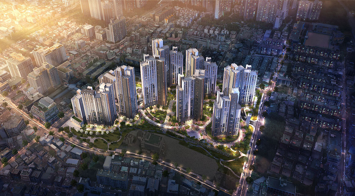 원당역 롯데캐슬 스카이엘 - 조감도