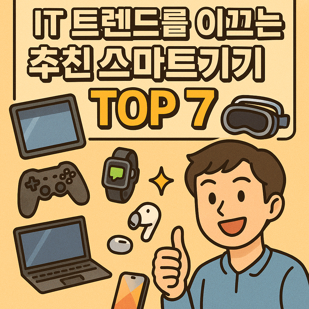 2025년 IT 트렌드를 이끄는 추천 스마트기기 TOP 7 관련사진