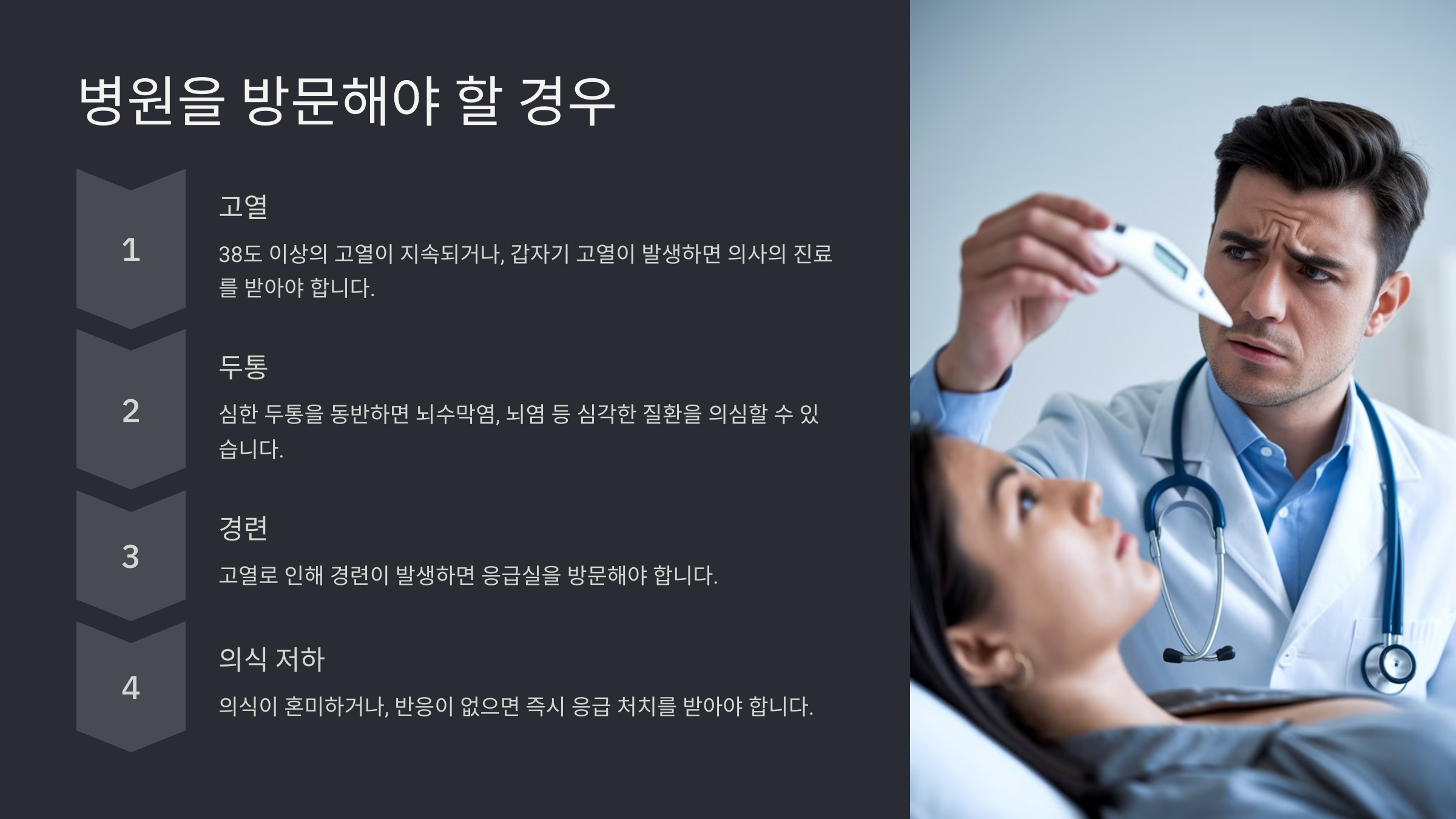 증상 없이 열이 날 때 원인과 대처법