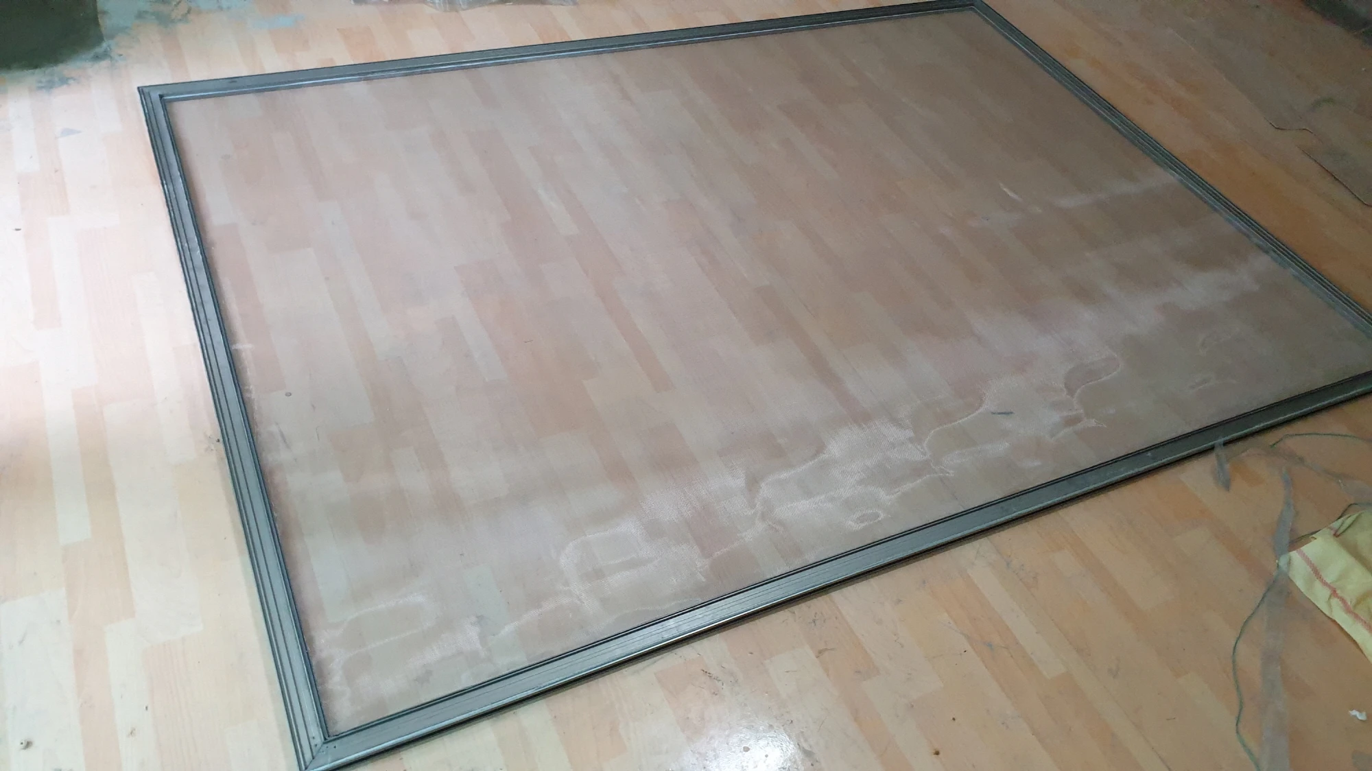 방충망 교체 완료 모습