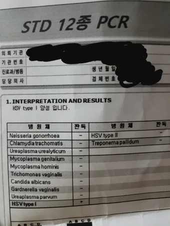 std 12종 검사 완벽 총정리종류 비용 등으로 검사항목_10