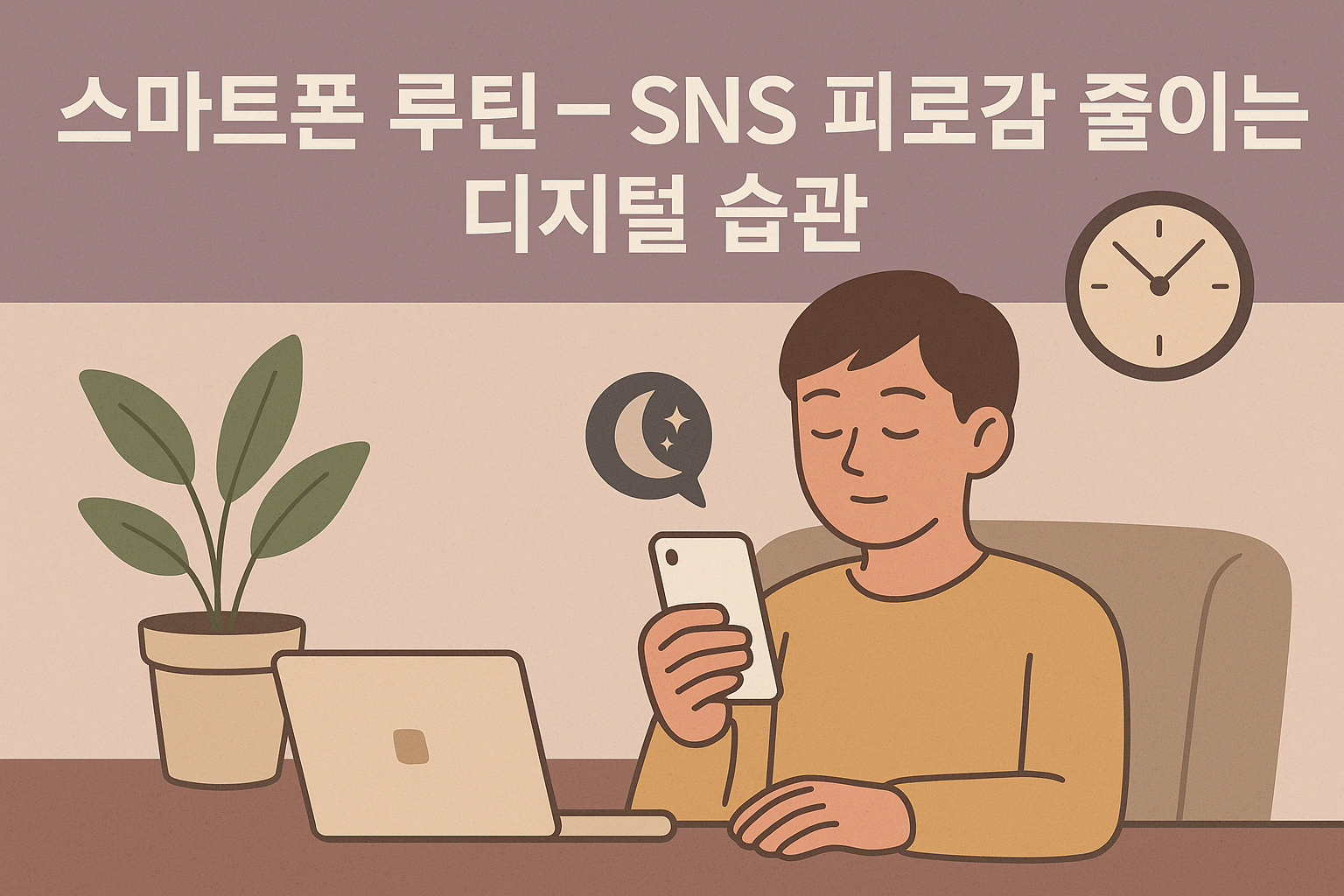 스마트폰 루틴 &ndash; SNS 피로감 줄이는 디지털 습관